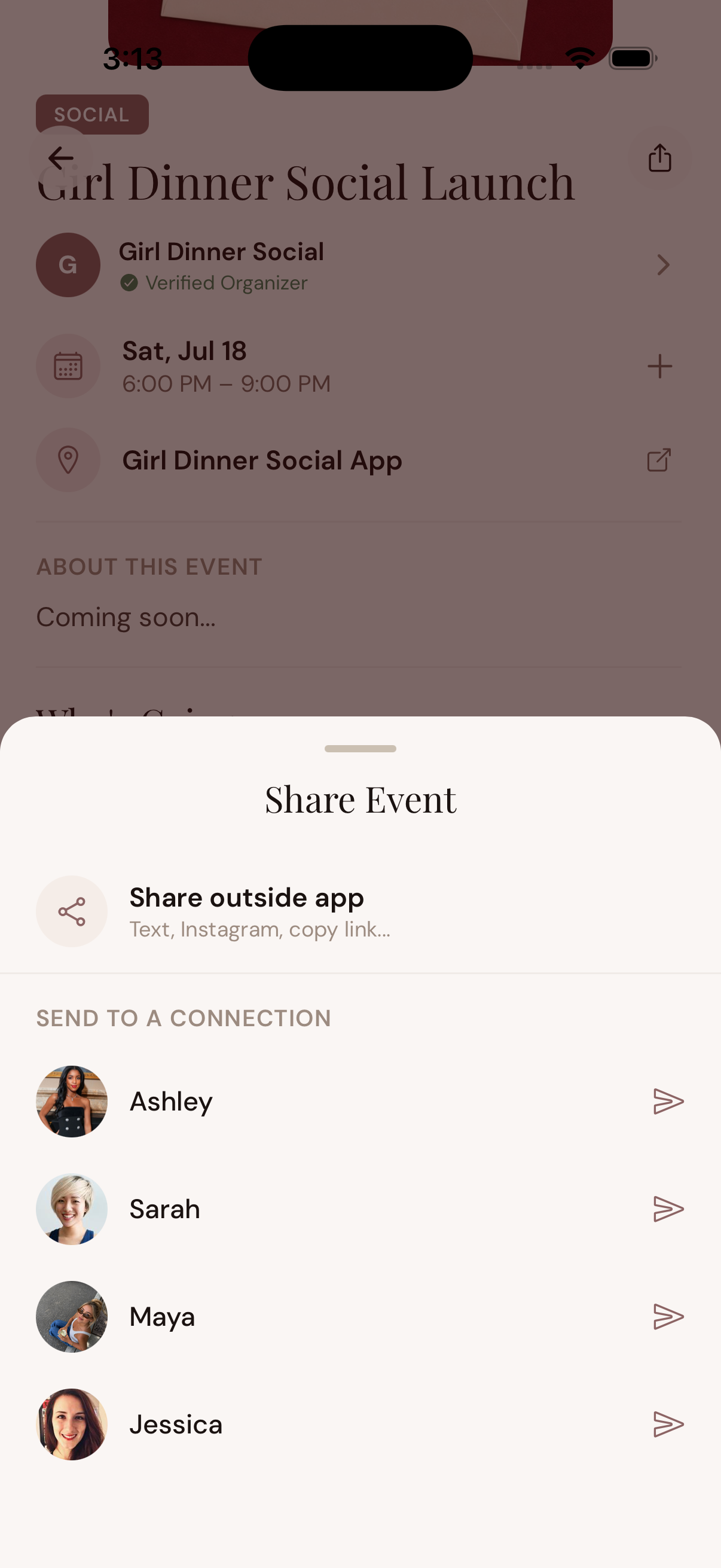 Share Event