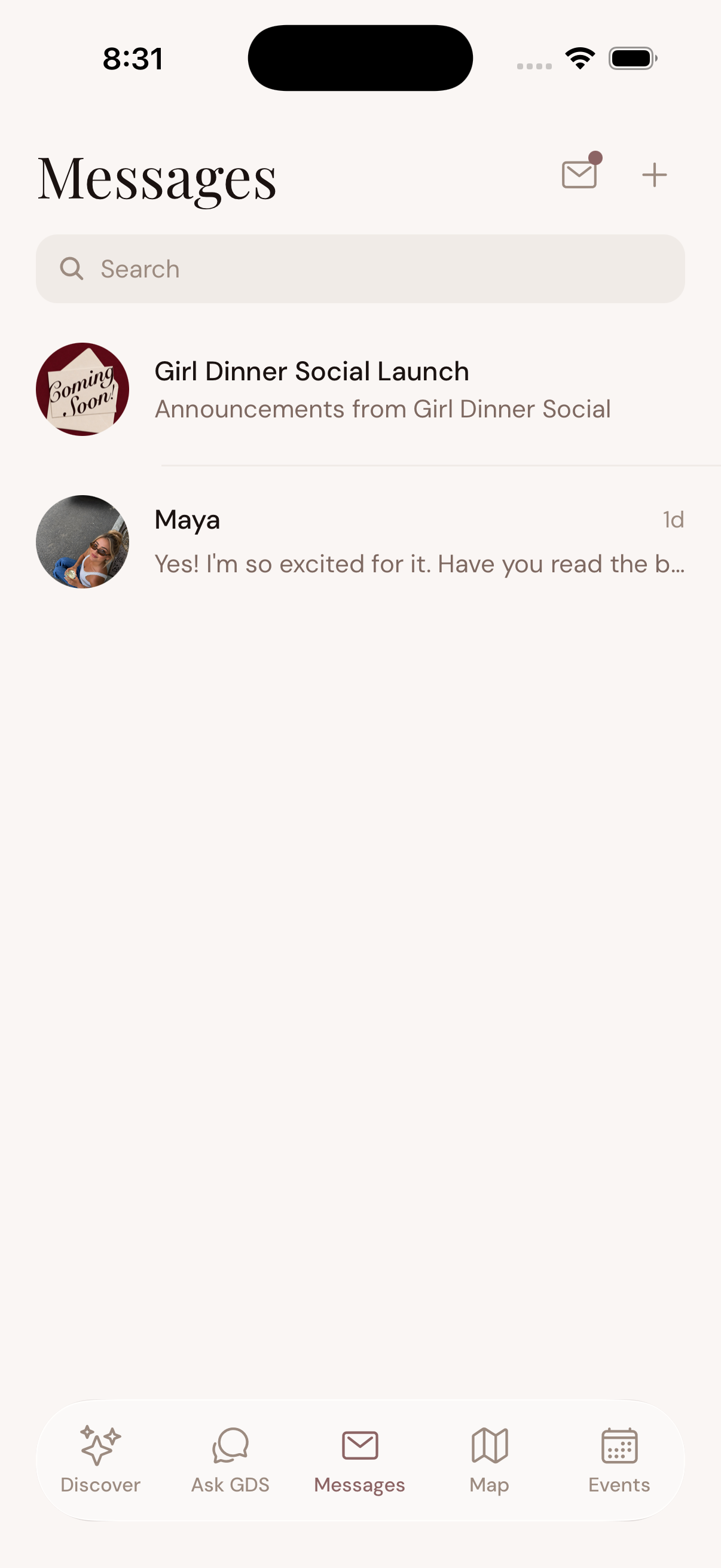 Messages